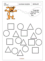 okul öncesi şekil kavramı